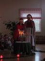 III advent - küünla süütamine