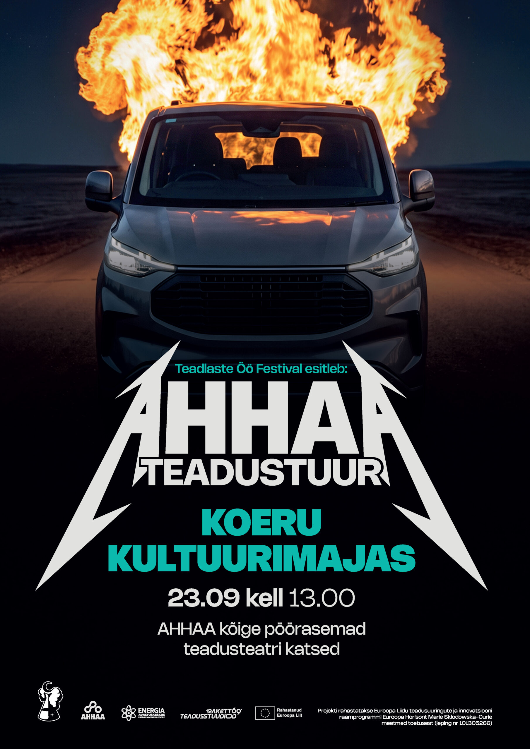 Koeru lasteaia Piibelehtede ja Võilillede rühma lapsed osalevad AHHAA teadustuuril 23.09.2026 kell 13.00 Koeru kultuurimajas.
The post AHHAA teadustuur Koeru ku